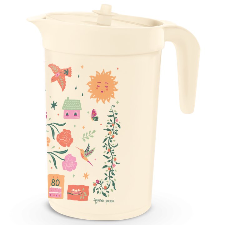 Jarra Ilúmina Jumbo con Infusor Decorada: Ser Hogar