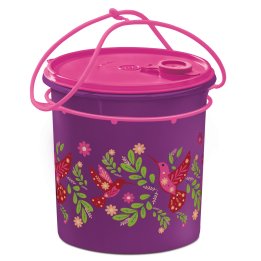 Cubeta con Asa 5.0 L Decorada: Colibrí Mexicano